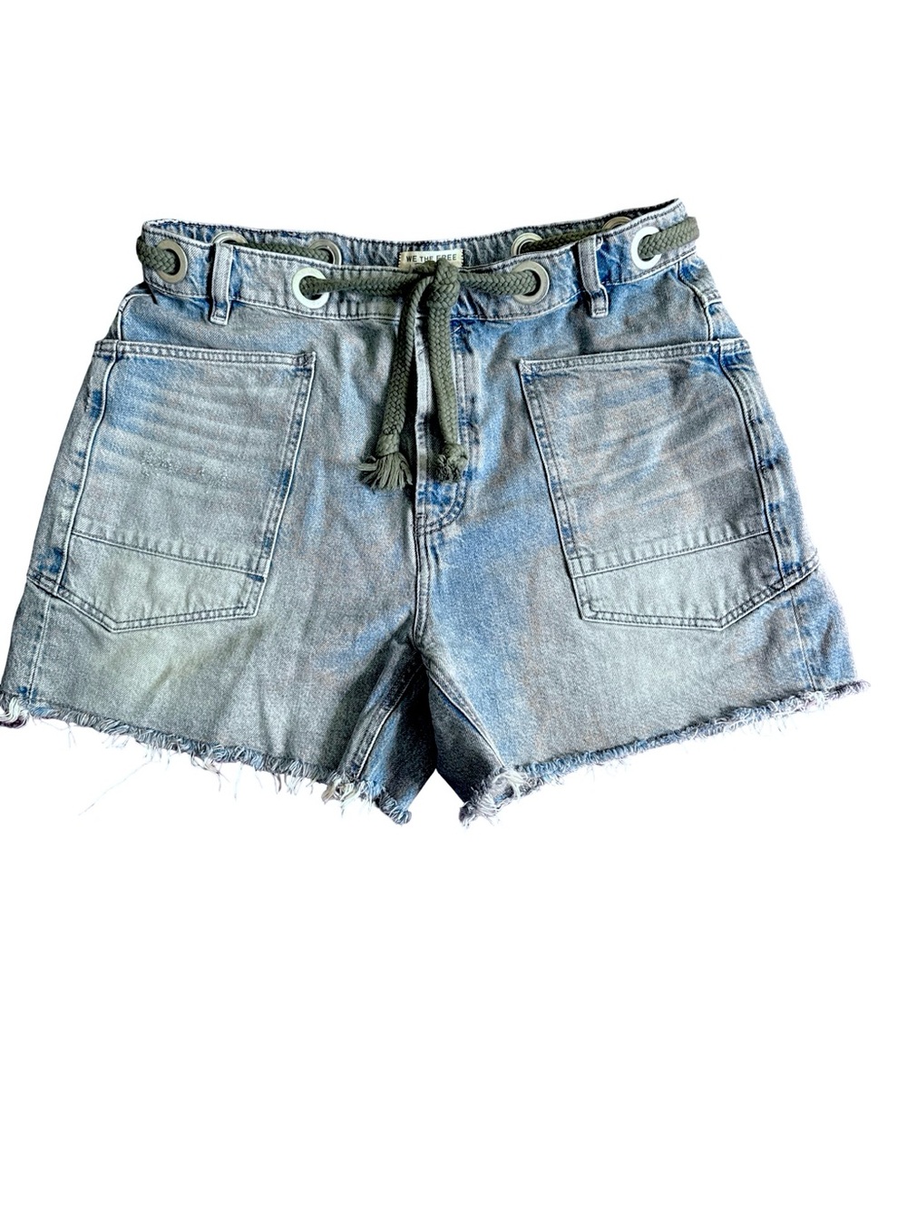 WE THE FREE Moxie Barrel Shorts Size 31” - Picture 2 of 9